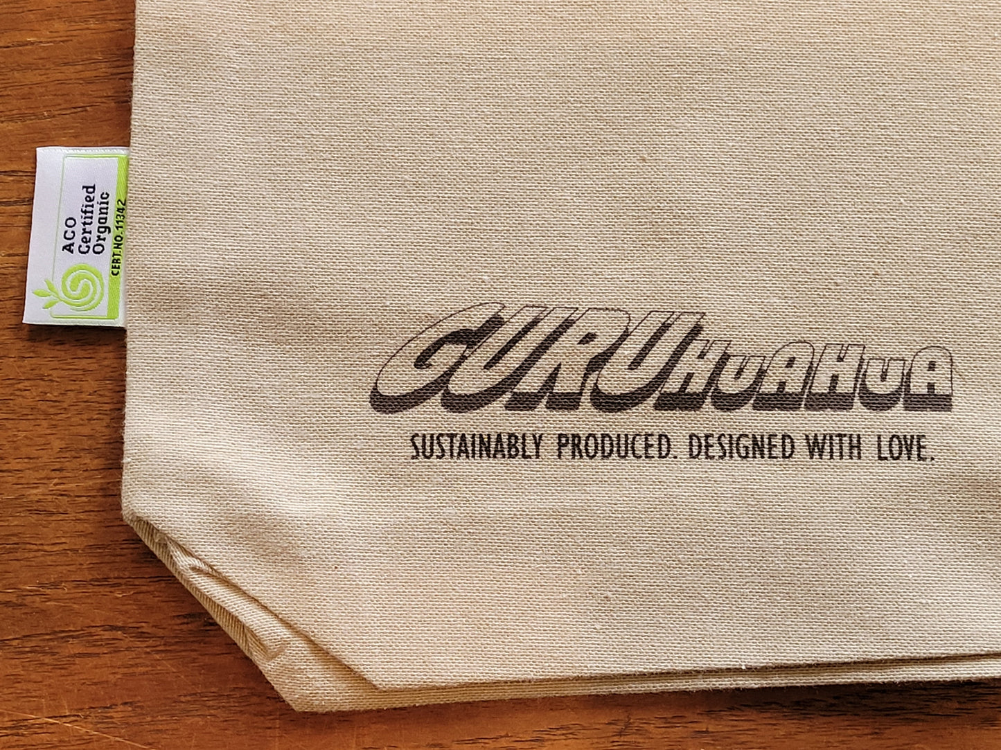 Guruhuahua 'For the Love of Botany #2' Organic Cotton Tote