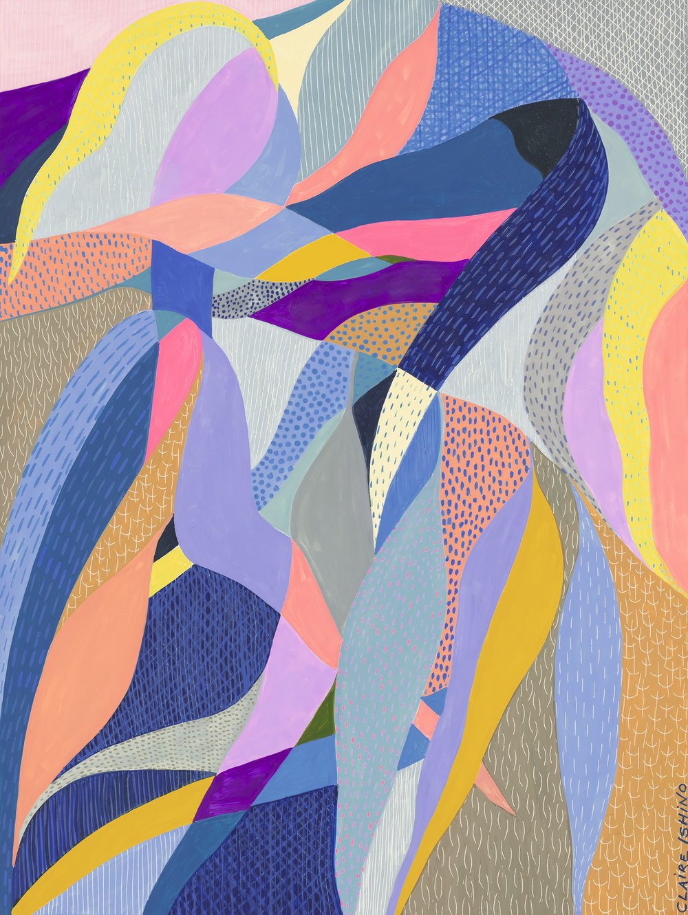 Lines and Leaves - Limited Edition Print