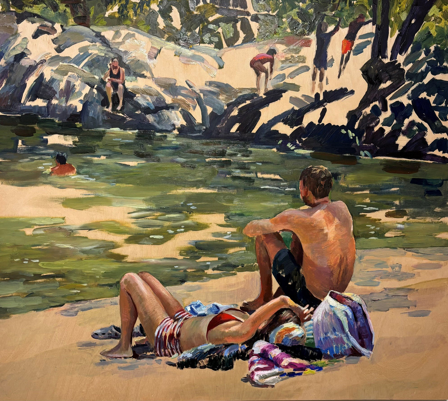 Afternoon Swim - Sophie Hann