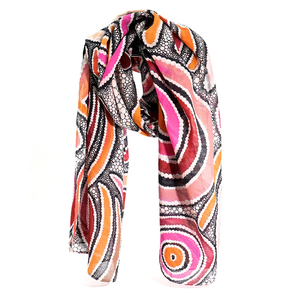 Organic Cotton Scarf Better World Arts - BIANCA GARDINER-DODD