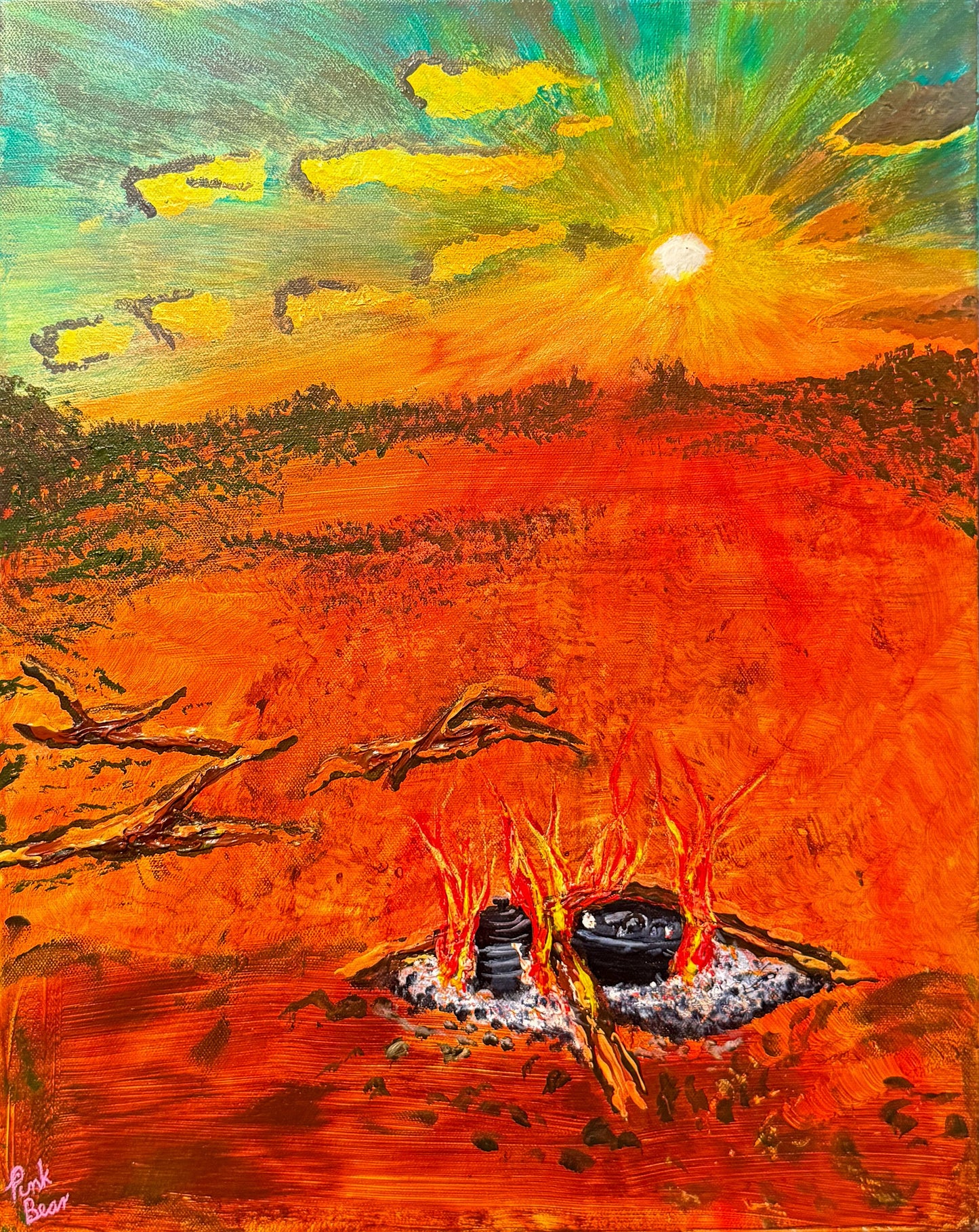 Campfire Brekky - Bundy Bannerman