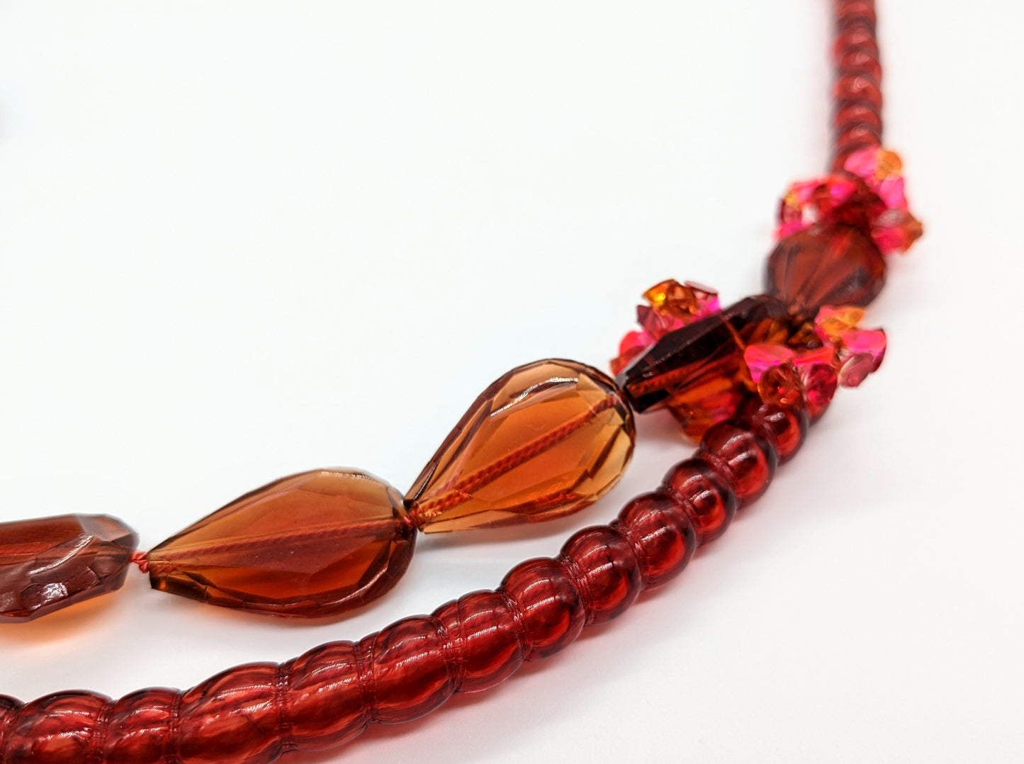 Red Epiphyte Neckpiece
