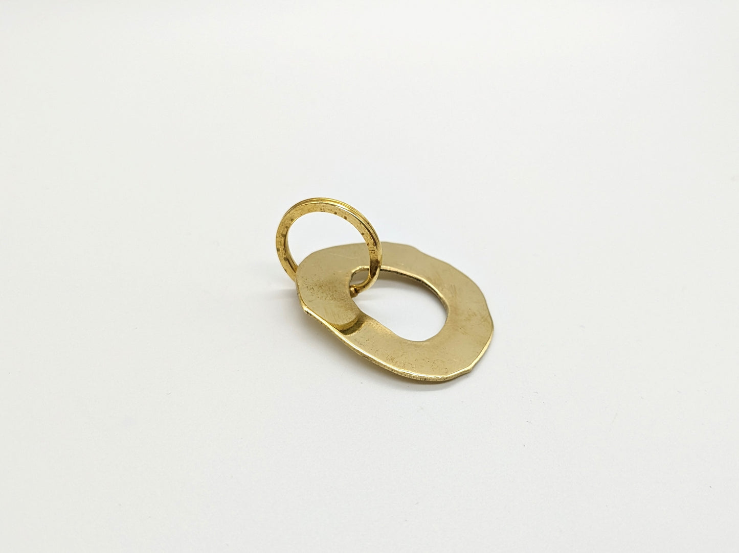 Brass Dog Tag/Keychain