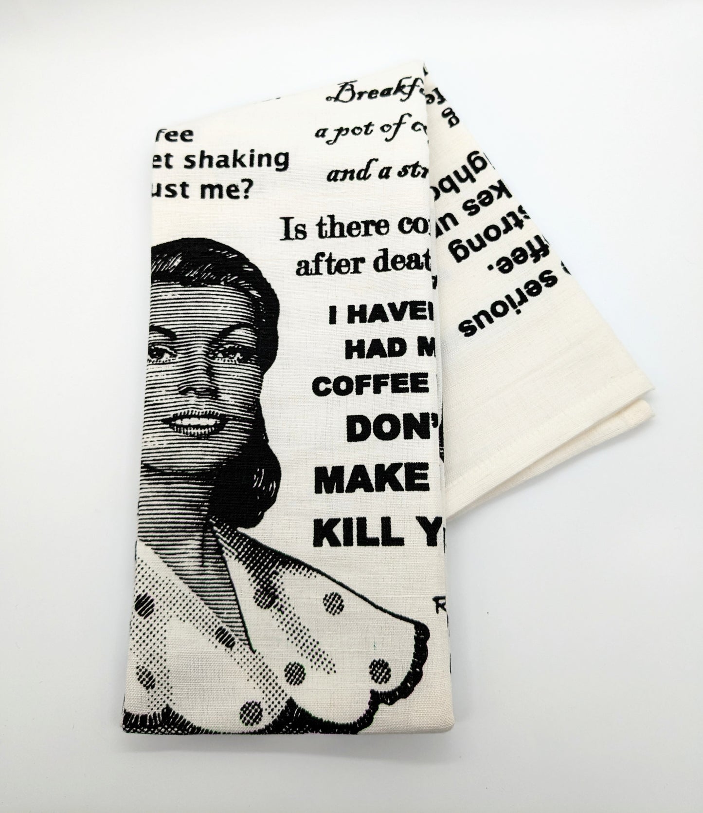 Vintage-Style Tea Towels by Russell Leonard