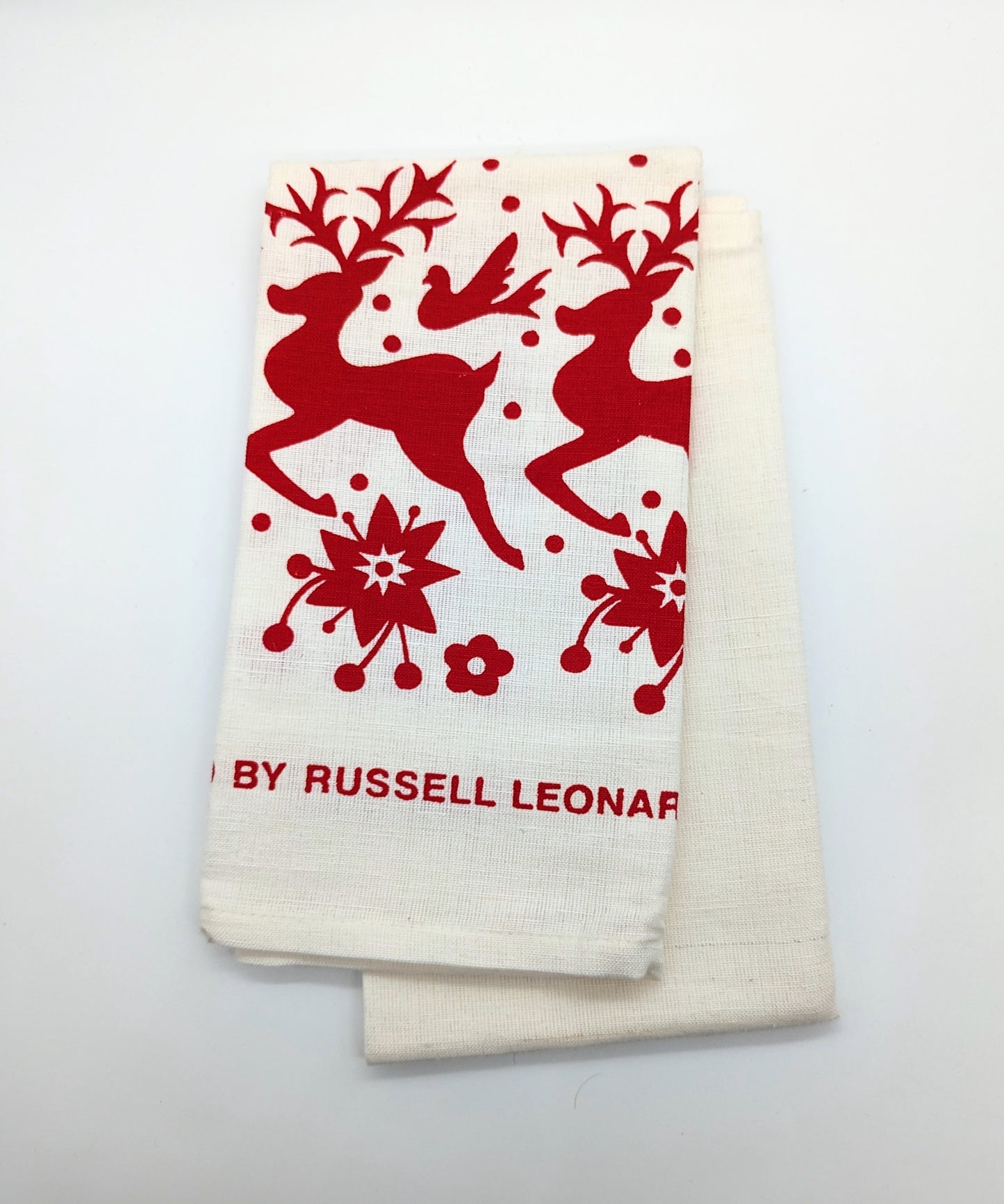 Christmas Tea Towels by Russell Leonard