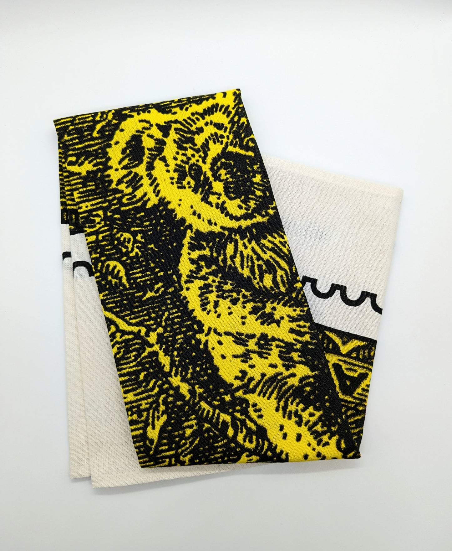 Australian Animal Postage Stamp Tea Towels by Russell Leonard