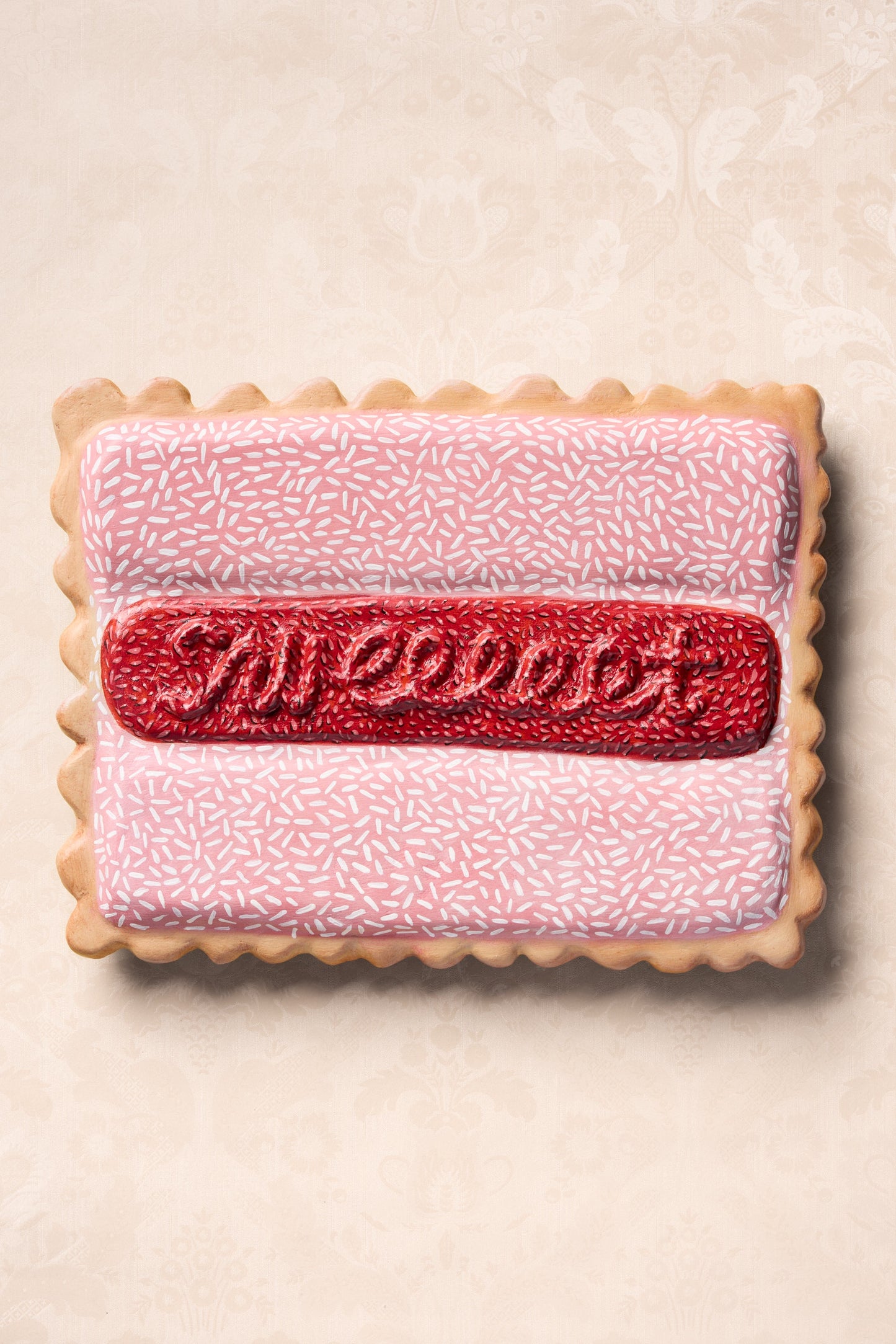 ICED VOVO biscuit, Violet Cooper