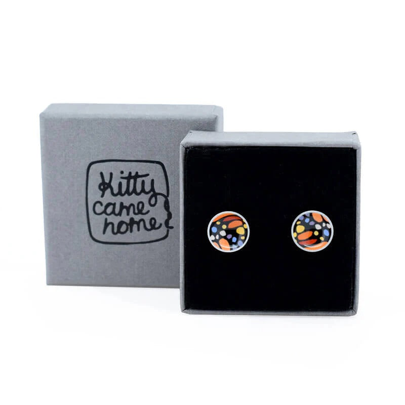 Monarch - Alladin's Treasure - Circle Stud Earrings