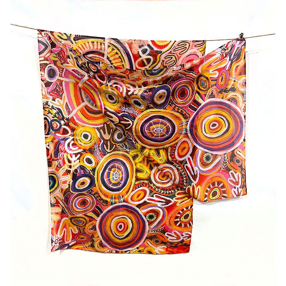 Organic Cotton Scarf Better World Arts - CEDRIC VARCOE