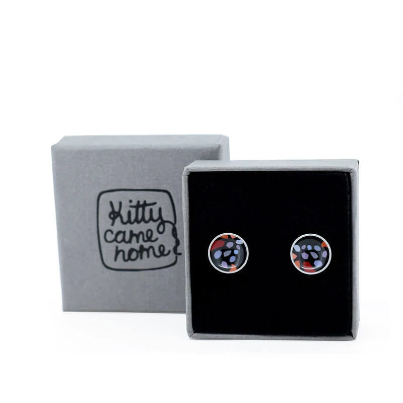 Monarch - Hidden Gems - Circle Stud Earrings