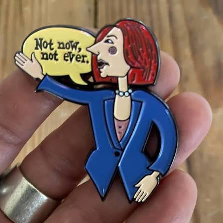 Enamel Badge - Julia Gillard