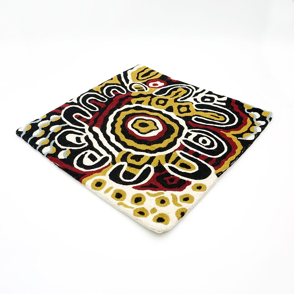 Chainstitch Cushion Cover - Anawari Mitchell