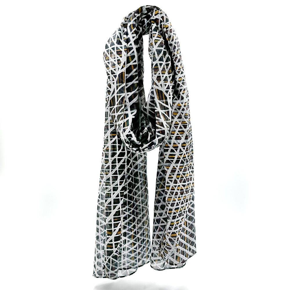 Organic Cotton Scarf Better World Arts - PAULINA PURUNTATAMERI