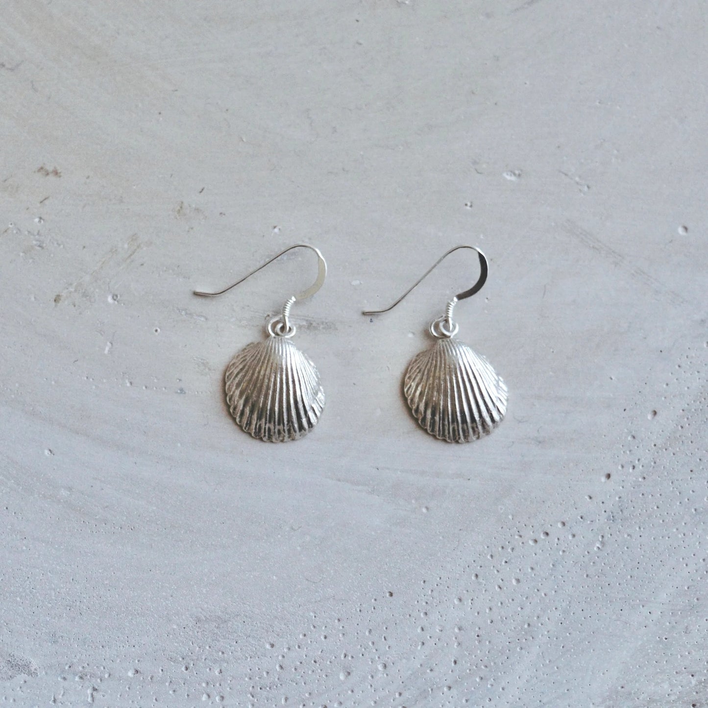 Sterling Silver Shell Earrings