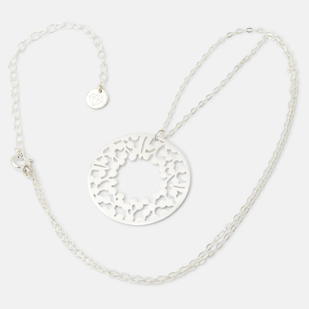 Wattle Wreath Pendant