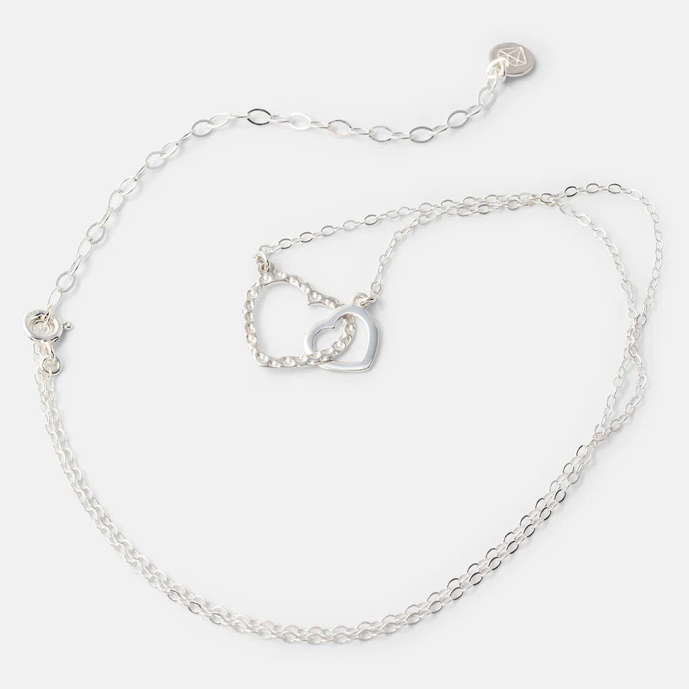 Interlocking Hearts Necklace