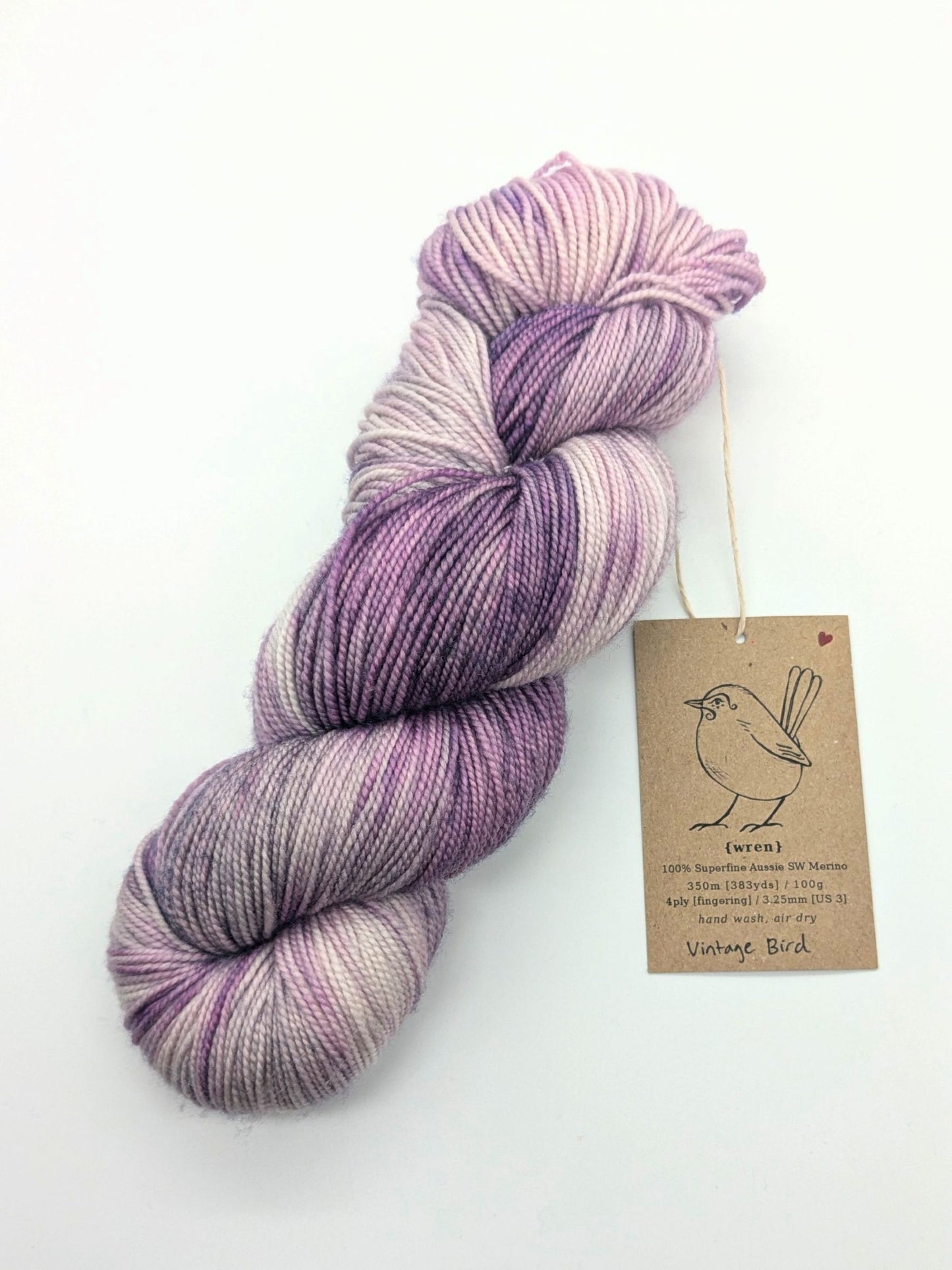 WREN - Hand Dyed Sock Yarn - 4ply
