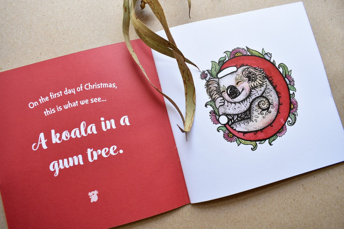 A Little Australian 12 Days of Christmas Book - Zinia King