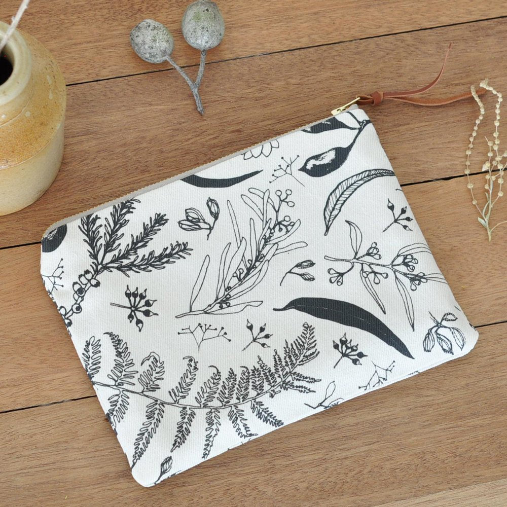 Hemp/Cotton Flat Pouch
