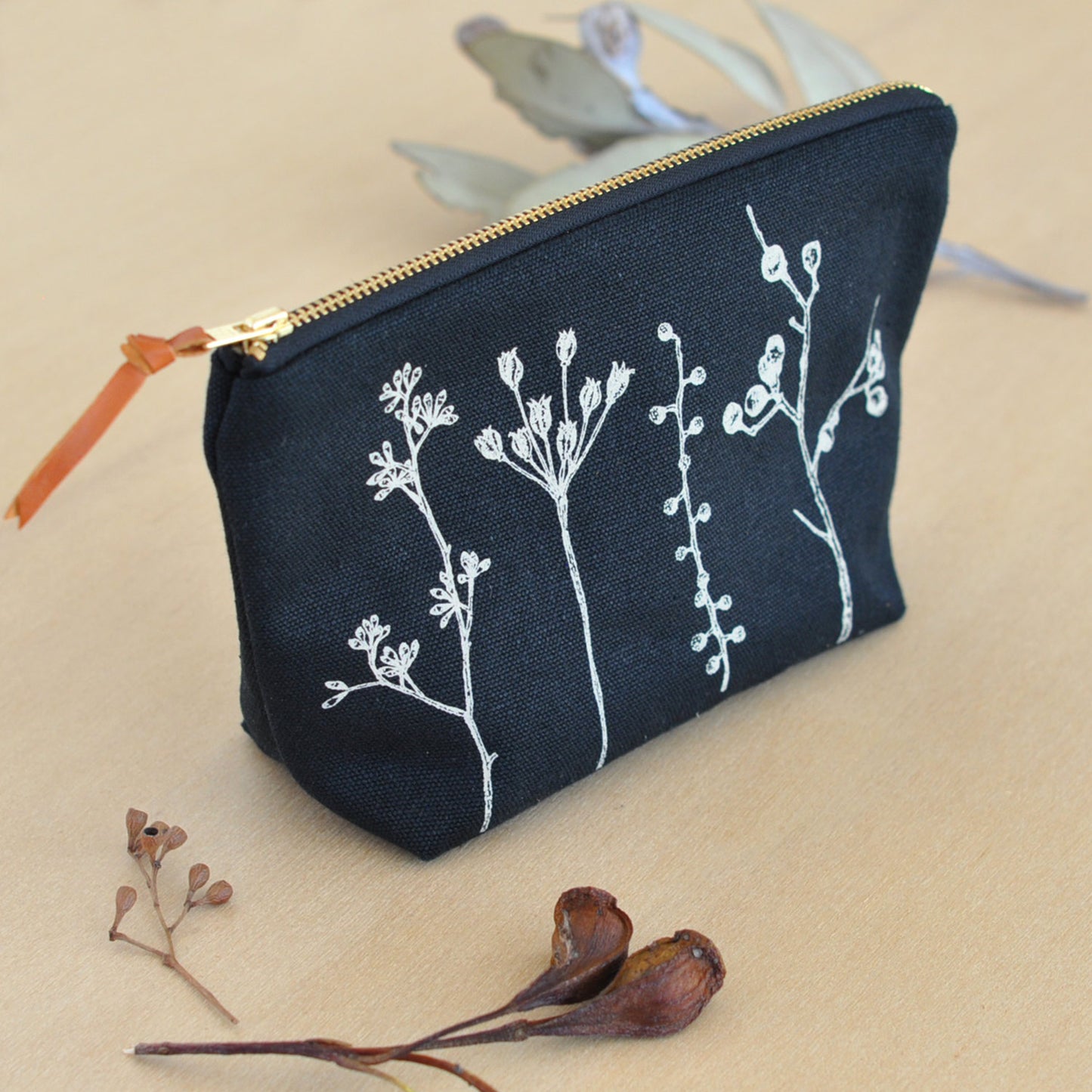 Hemp/Cotton Gusseted Pouch