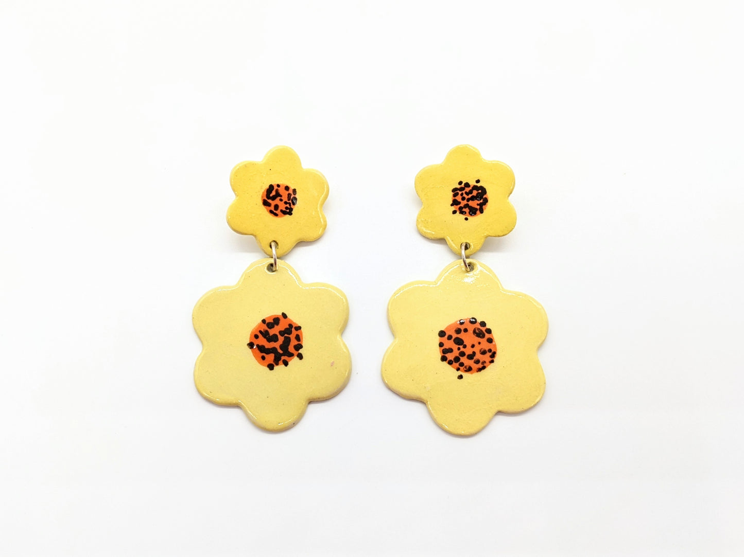 Flower Power Drop Earrings