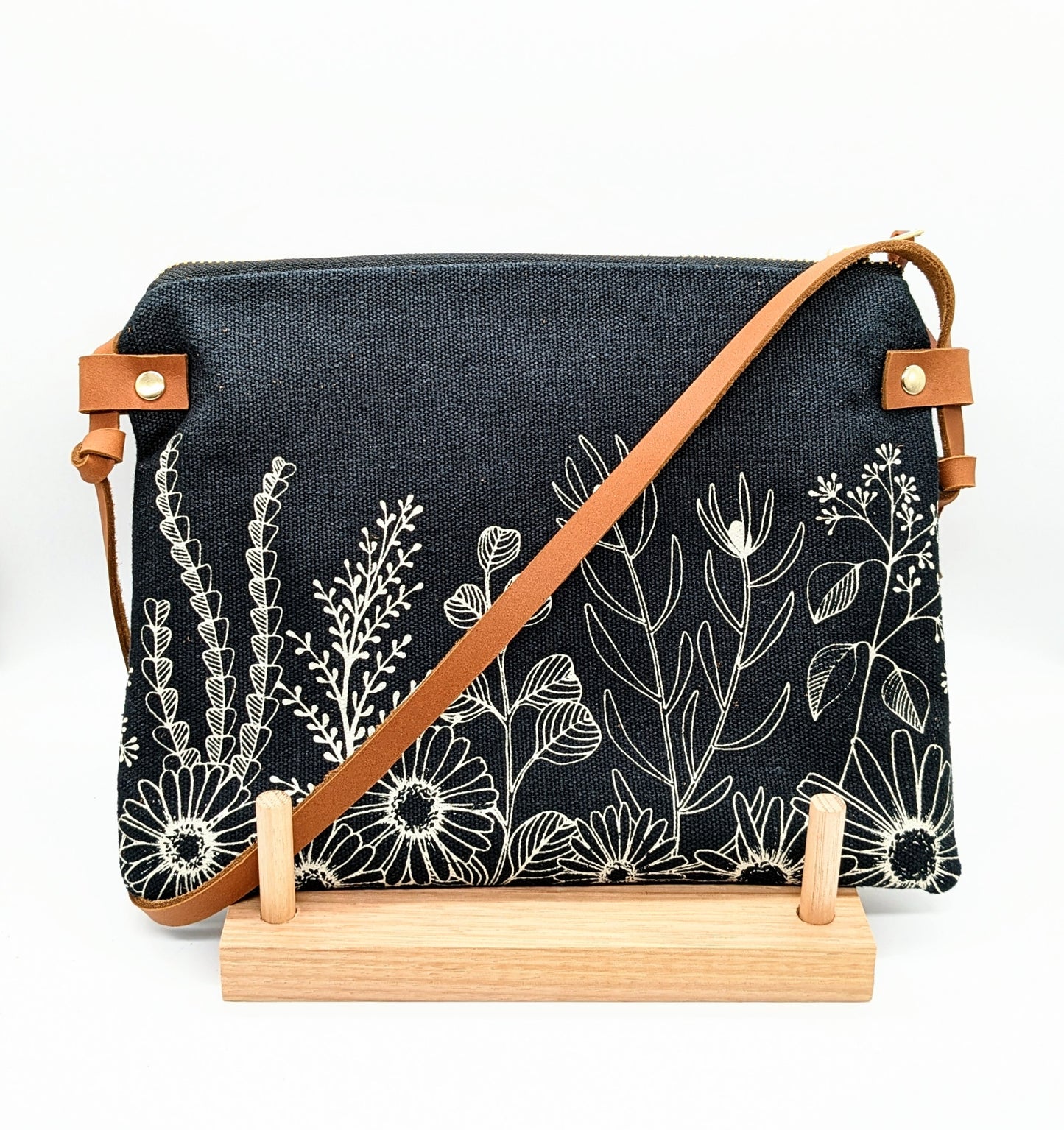Hemp/Cotton Shoulder Bag - Small