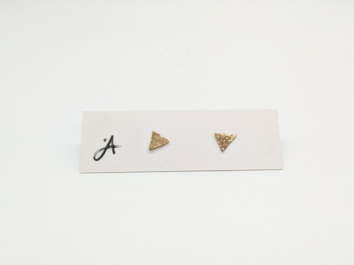 Small Triangle Studs