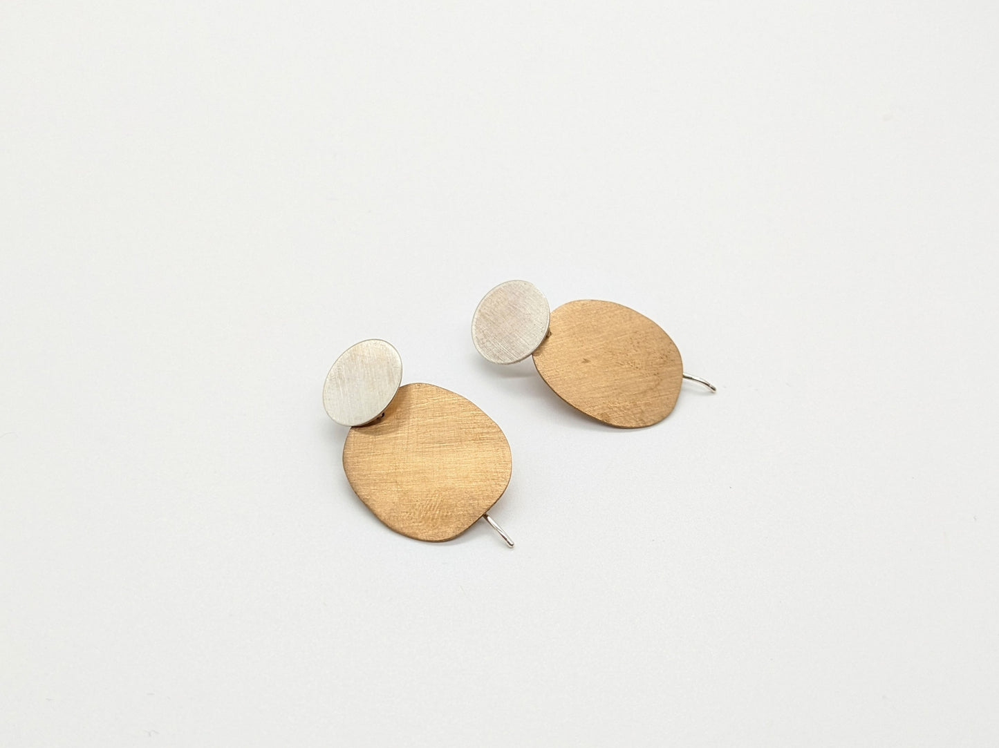 Two-Part Earrings - Large