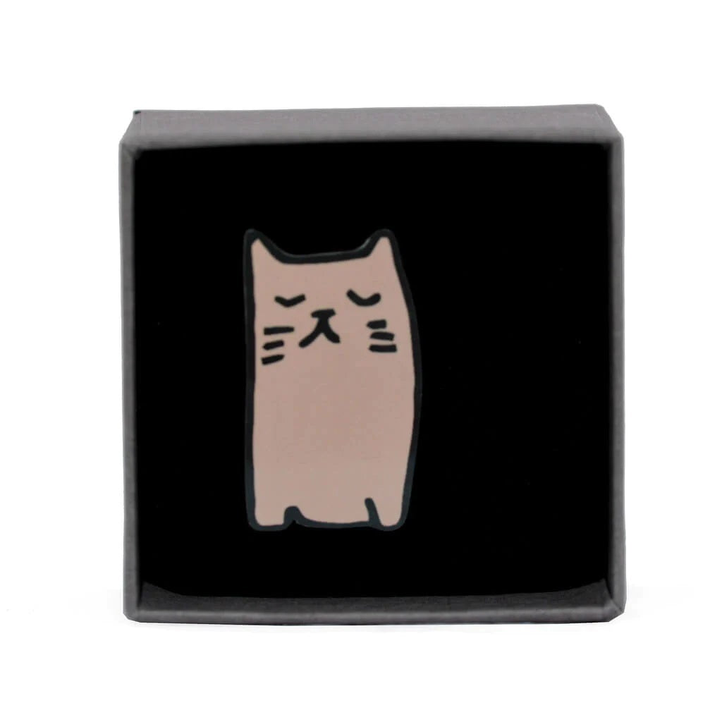 Happy Cat Brooch