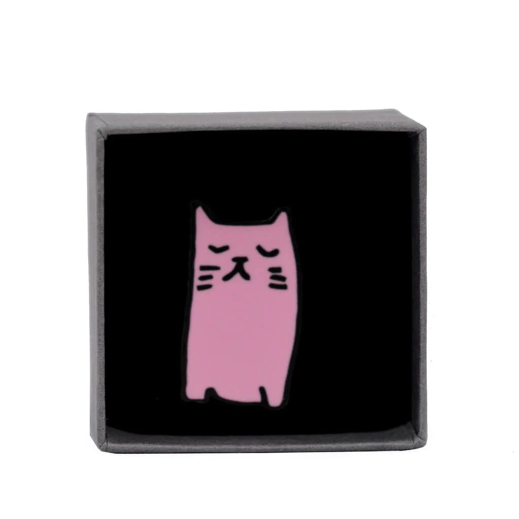 Happy Cat Brooch