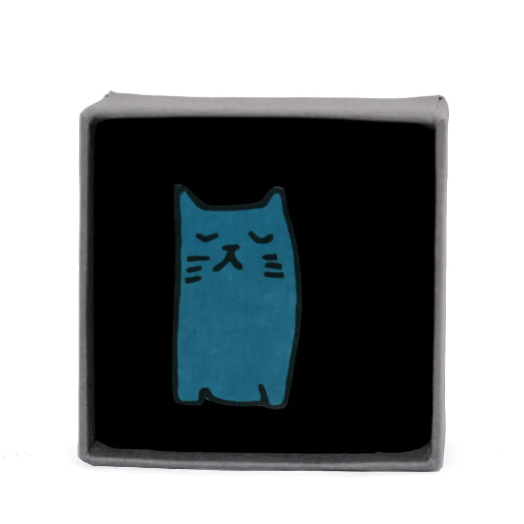 Happy Cat Brooch