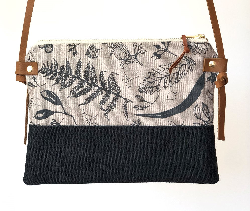 Hemp/Cotton Shoulder Bag - Small