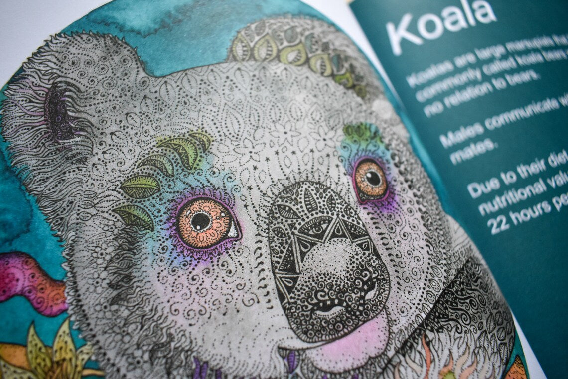 Australian Animal A-Z Book