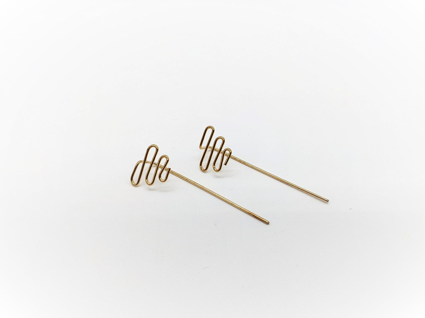 Wavy Hook Earrings