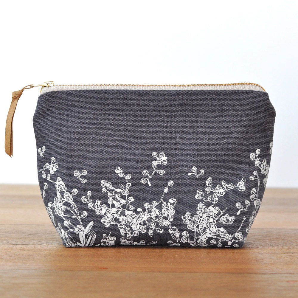 Hemp/Cotton Gusseted Pouch