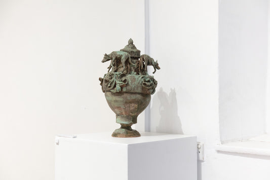 Dingo Urn (Green Relic) - Harriet Geater-Johnson