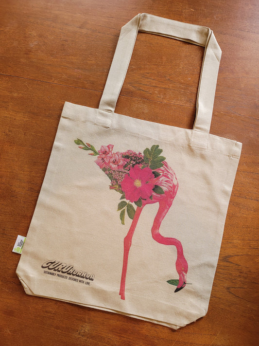 Guruhuahua 'For the Love of Botany #2' Organic Cotton Tote