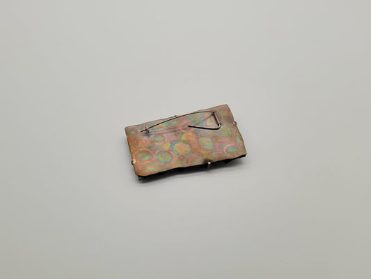 Enamel & Copper Brooch - Medium