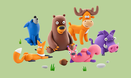 Magical Garden Kids Workshop - Colourful Clay Animals