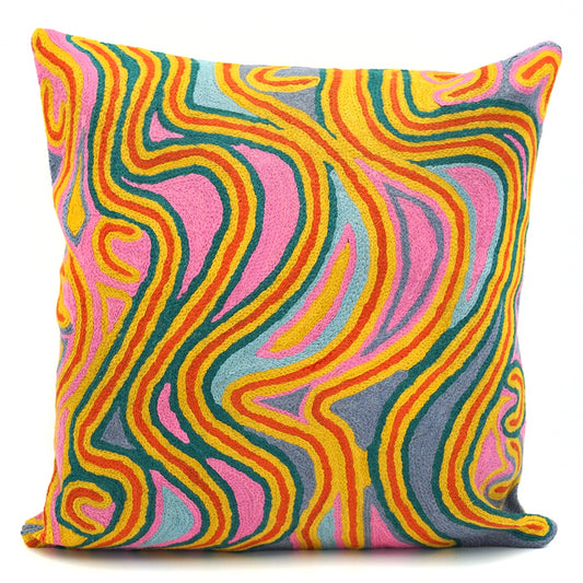 Chainstitch Cushion Cover - Liddy Napanangka Walker (3)