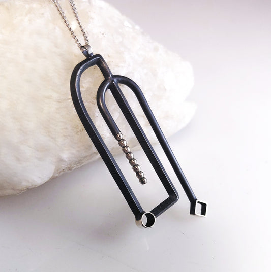 ART DECO Necklace - Arched