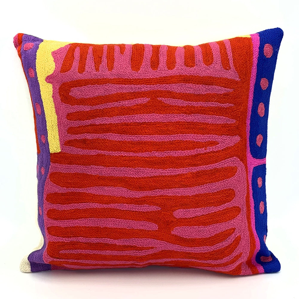 Chainstitch Cushion Cover - Akay Koo'olia (3)