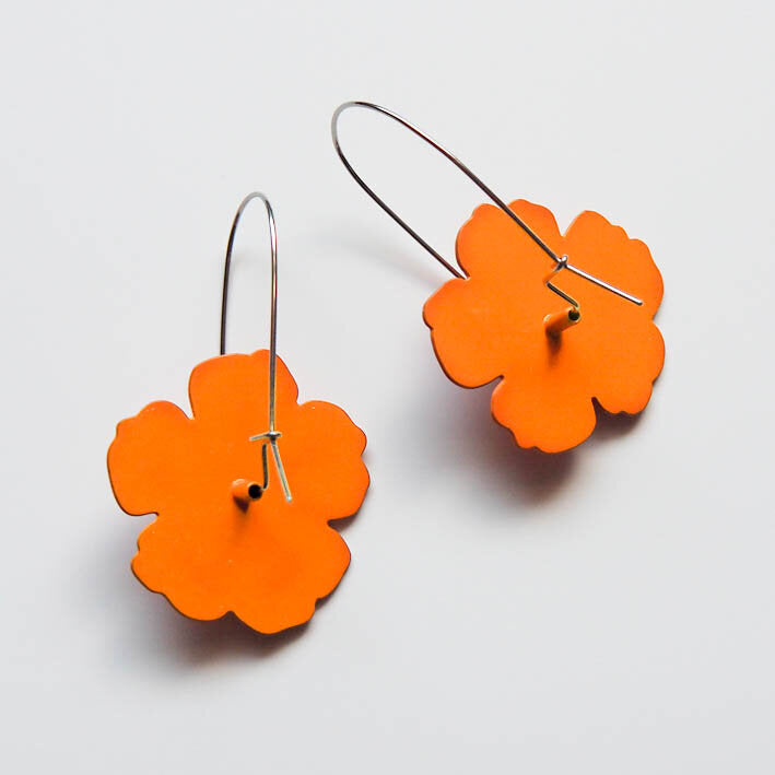 Flower Patch: Nasturtium Earrings