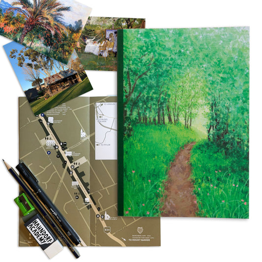 Drawing Kit - Hahndorf en Plein Air Self-Guided Experience with a Hahndorf Academy Drawing Kit