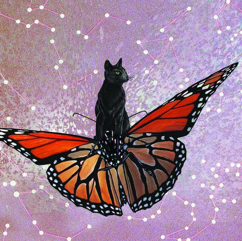 Ridesharing the Universe #3 - Limited Edition A4 Print by Anna Goodhind