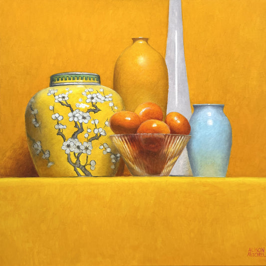 Ginger Jar and Mandarins - Alison Mitchell