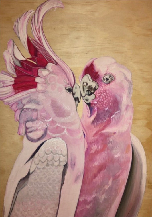 Major Kisses - Large A2 Framed Limited Edition Print