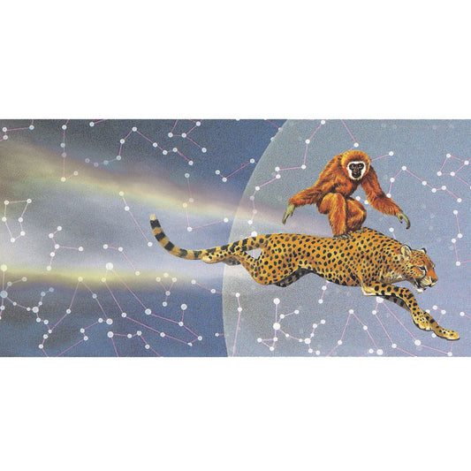 Ridesharing the Universe #1 - Limited Edition A4 Print by Anna Goodhind