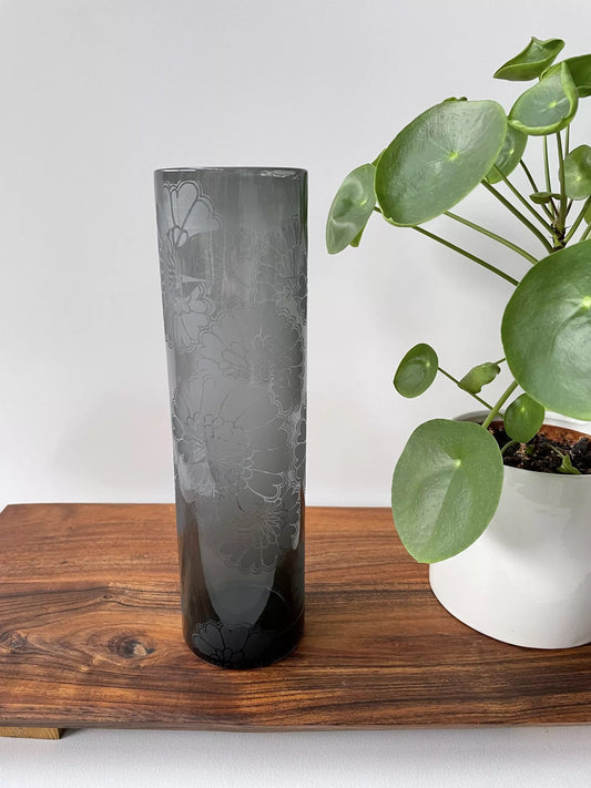Japanese Flower Vase - Grey