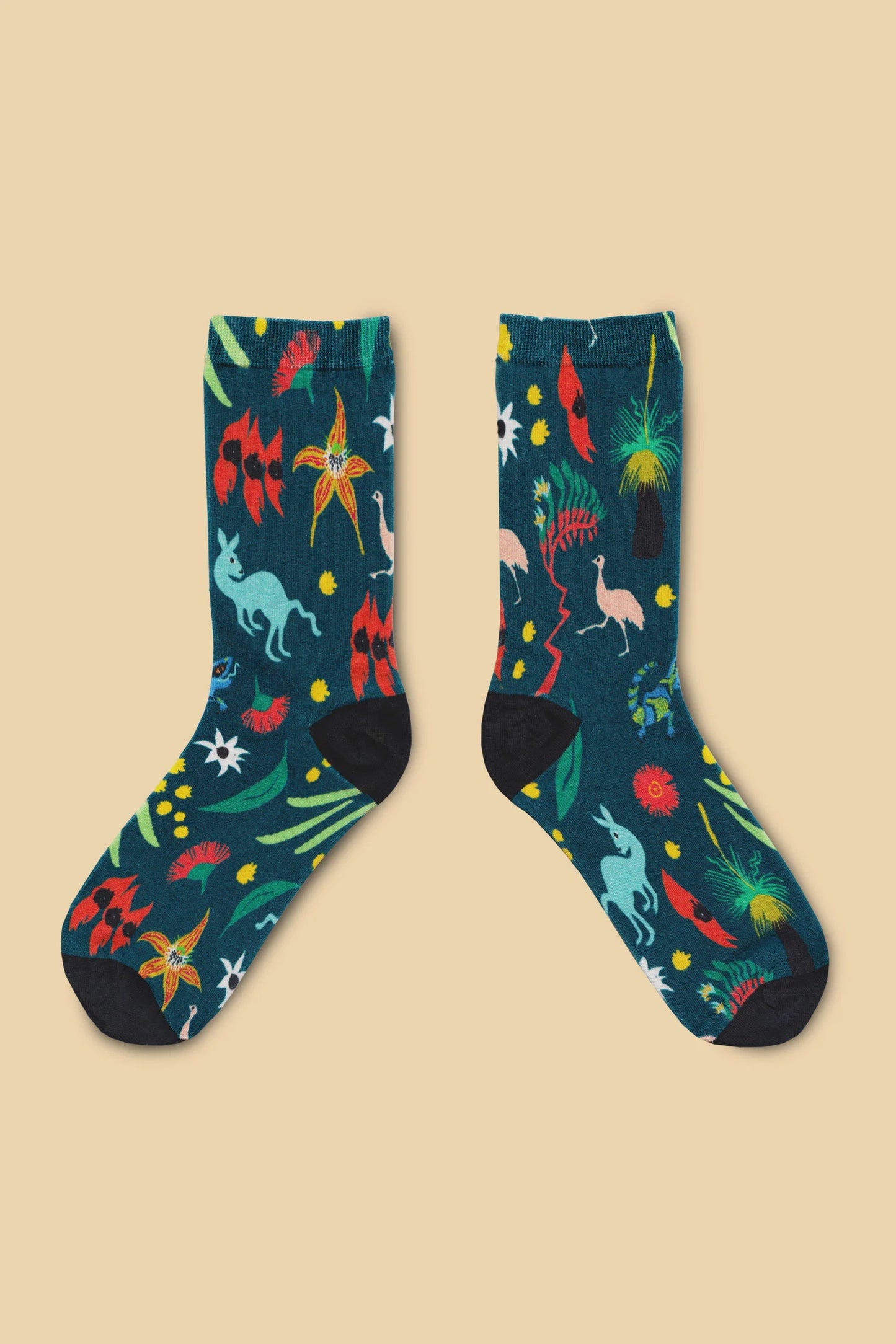 Julie White Socks - Bush Jamboree